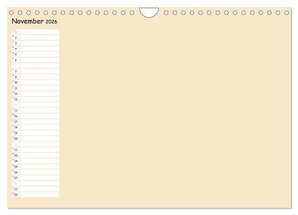 Produktbild: Bunter Bastelkalender (Wandkalender 2026 DIN A4 quer), CALVENDO Monatskalender