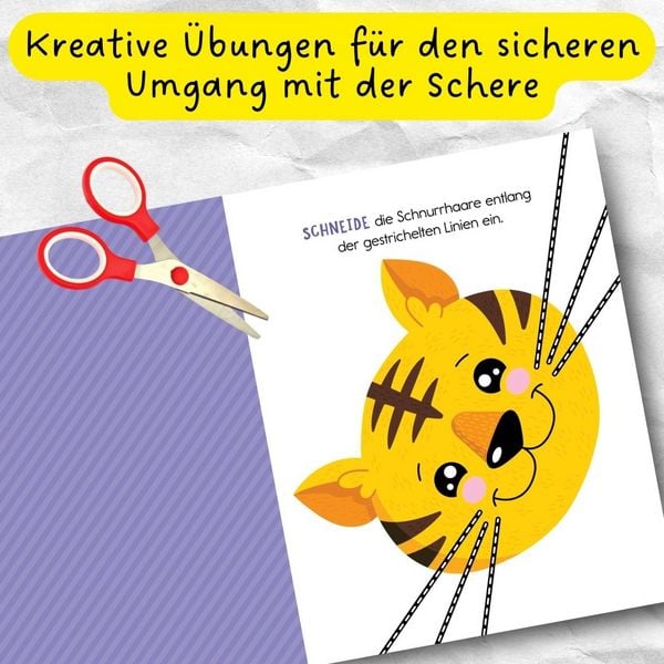 Produktbild: Mein Scherenf&uuml;hrerschein &ndash; Spielerisch schneiden lernen
