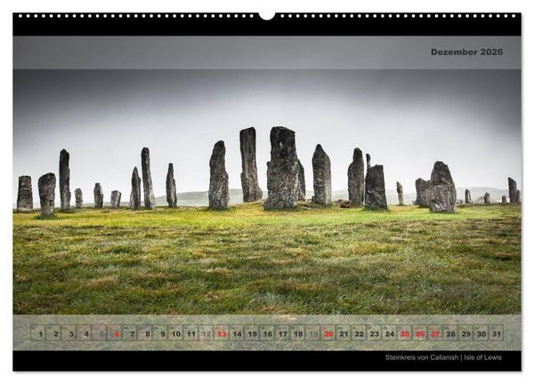Produktbild: Traumkulisse Schottland (hochwertiger Premium Wandkalender 2026 DIN A2 quer), Kunstdruck in Hochglanz