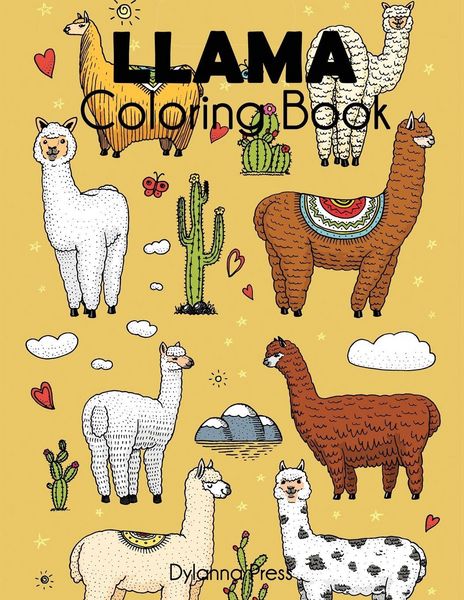 Produktbild: Llama Coloring Book