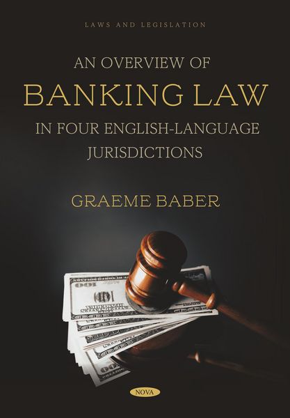 Produktbild: Overview of Banking Law in Four English-Language Jurisdictions