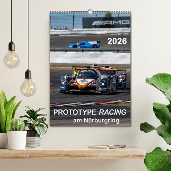 Produktbild: PROTOTYPE RACING am N&uuml;rburgring (Wandkalender 2026 DIN A2 hoch), CALVENDO Monatskalender