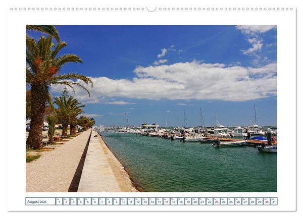 Produktbild: Portugal. Die Algarve zwischen Faro und Castro Marim (hochwertiger Premium Wandkalender 2026 DIN A2 quer), Kunstdruck in Hochglanz