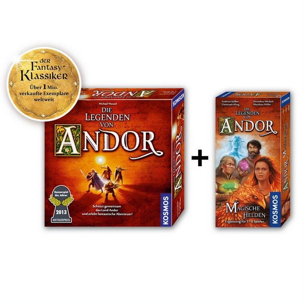 Produktbild: Andor Magische Helden Erg&auml;nzung 5/6 Spieler