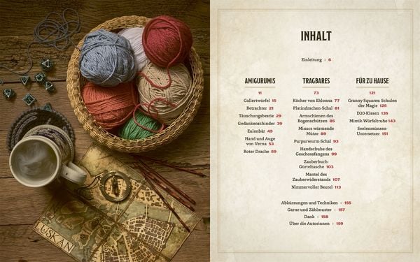 Produktbild: Das offizielle Dungeons & Dragons H&auml;kelbuch