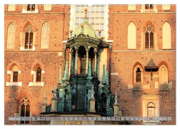 Produktbild: Faszinierendes Krakau (Wandkalender 2026 DIN A2 quer), CALVENDO Monatskalender