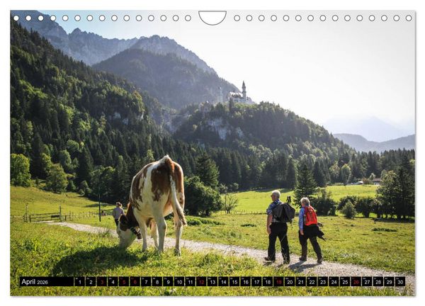Produktbild: Faszination Allg&auml;u (Wandkalender 2026 DIN A4 quer), CALVENDO Monatskalender