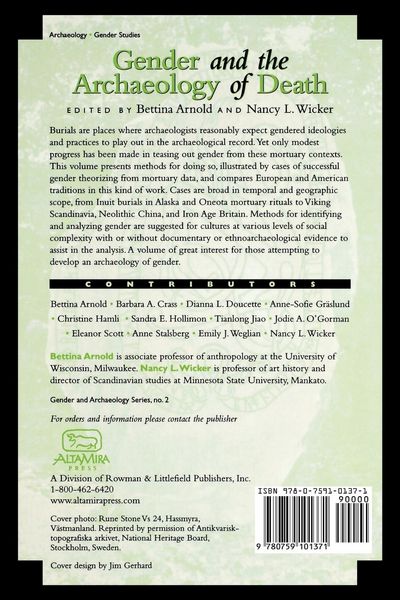 Produktbild: Gender and the Archaeology of Death