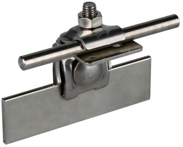 Produktbild: DEHN 365059 FK KB 6.10 KBF0.7 8 W V2A Falzklemme 1 St.