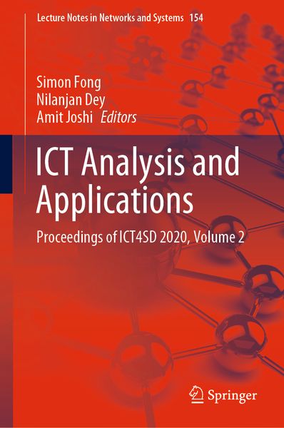 Produktbild: ICT Analysis and Applications