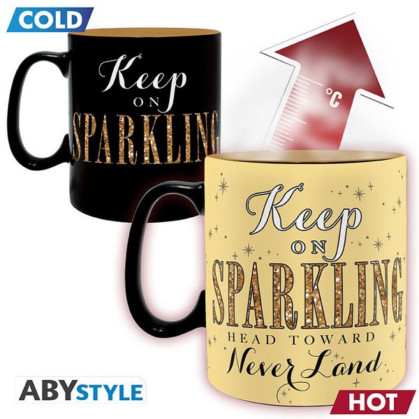 Produktbild: DISNEY - Mug Heat Change - 460 ml - Tinkerbell Sparkle - box