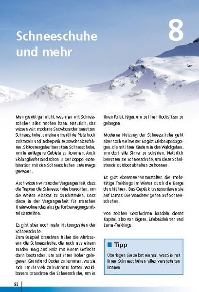 Produktbild: Schneeschuhwandern