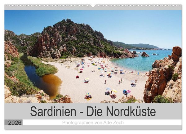 Produktbild: Sardinien &ndash; Die Nordk&uuml;ste (Wandkalender 2026 DIN A2 quer), CALVENDO Monatskalender