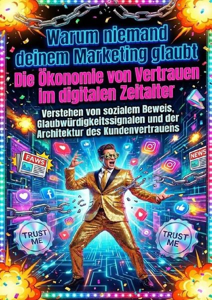 Produktbild: Warum niemand deinem Marketing glaubt: Die &Ouml;konomie von Vertrauen im digitalen Zeitalter