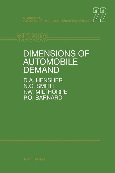 Produktbild: Dimensions of Automobile Demand