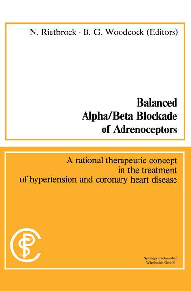 Produktbild: Balanced Alpha/Beta Blockade of Adrenoceptors / Balancierte Blockade von Alpha- und Beta-Adrenozeptoren