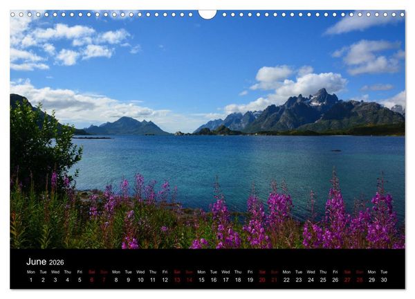 Produktbild: The magical Lofoten Islands (Wall Calendar 2026 DIN A3 landscape), CALVENDO 12 Month Wall Calendar