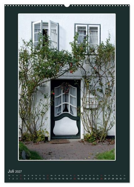 Produktbild: Willkommen in Keitum auf Sylt (Wandkalender 2027 DIN A2 hoch), CALVENDO Monatskalender