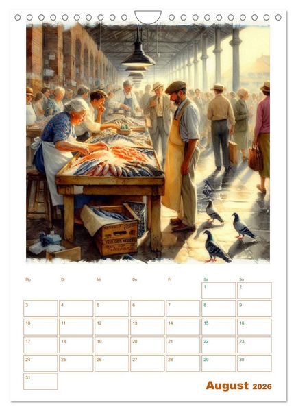 Produktbild: Andalusische Augenblicke (Wandkalender 2026 DIN A4 hoch), CALVENDO Monatskalender