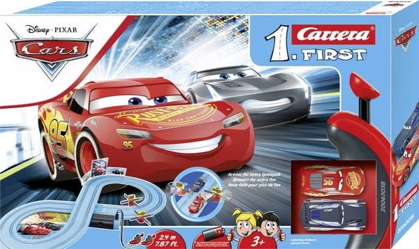 Disney Pixar Cars - Power Duell, Carrera First Autorennbahn Set
