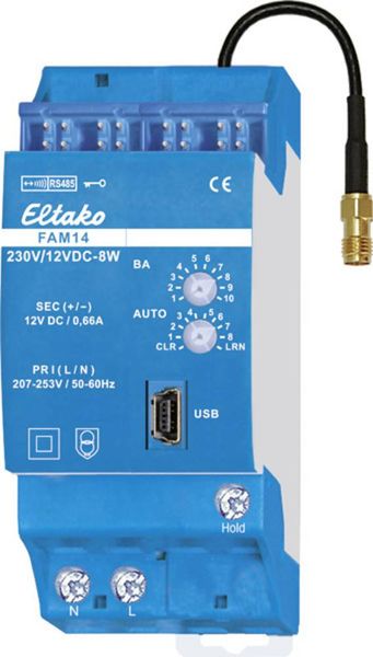 Eltako FAM14 Funk Antennenmodul Reichweite max. (im Freifeld) 30m