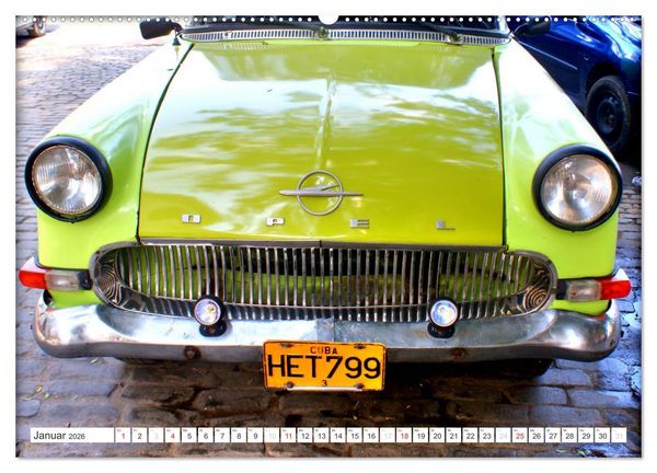Produktbild: OPEL REKORD P1 (Wandkalender 2026 DIN A2 quer), CALVENDO Monatskalender