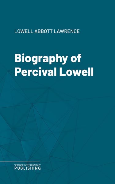 Produktbild: Biography of Percival Lowell