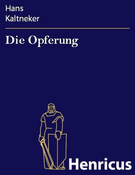 Produktbild: Die Opferung