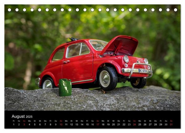 Produktbild: Mit der Knutschkugel auf Reisen (Tischkalender 2025 DIN A5 quer), CALVENDO Monatskalender