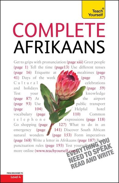 Produktbild: Complete Afrikaans Beginner to Intermediate Book and Audio Course