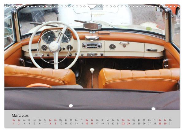 Produktbild: Der SL - &Auml;sthetik pur von Mercedes Benz (Wandkalender 2025 DIN A3 quer), CALVENDO Monatskalender