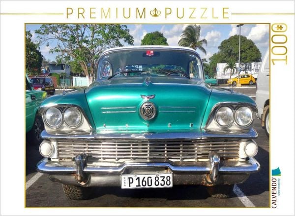 Produktbild: CALVENDO Puzzle US-Oldtimer der Marke Buick in Havanna | 1000 Teile Lege-Gr&ouml;&szlig;e 64x48cm Foto-Puzzle f&uuml;r gl&uuml;ckliche Stunden