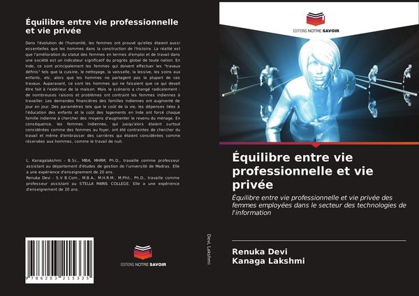 Produktbild: &Eacute;quilibre entre vie professionnelle et vie priv&eacute;e