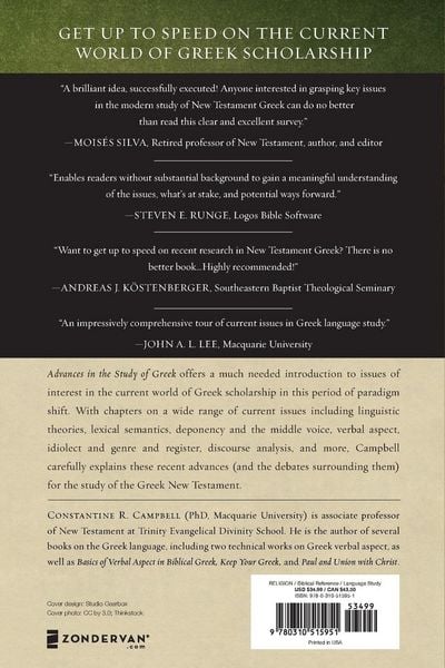Produktbild: The Advances in the Study of Greek