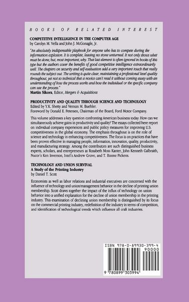 Produktbild: The Management of Innovation in High Technology Small Firms