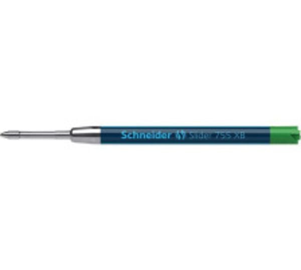 Schneider Kugelschreiber Mine Slider 755 XB, blau, Blisterkarte mit 1 Stück
