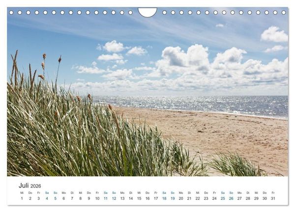 Produktbild: Bornholm - Die Sommerinsel (Wandkalender 2026 DIN A4 quer), CALVENDO Monatskalender