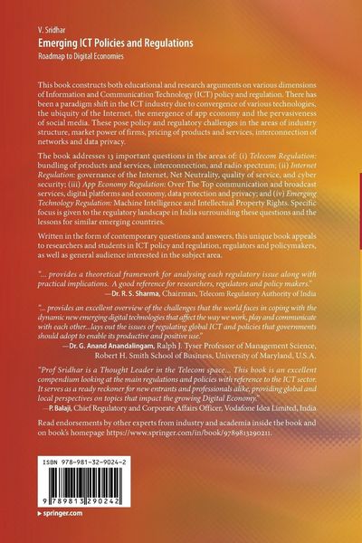 Produktbild: Emerging ICT Policies and Regulations