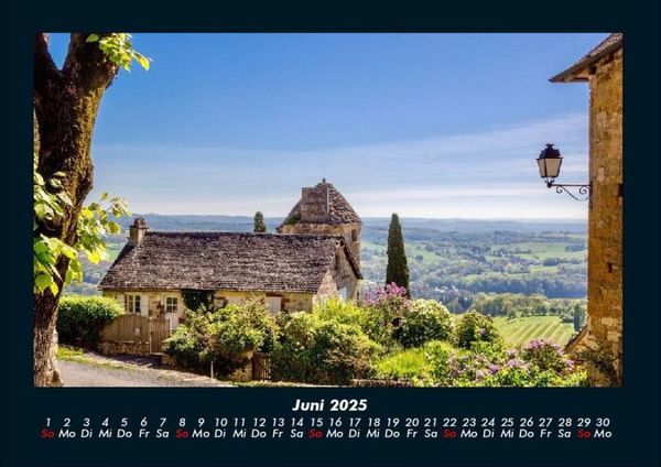 Produktbild: Landschaftskalender 2025 Fotokalender DIN A4