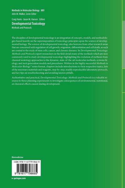 Produktbild: Developmental Toxicology