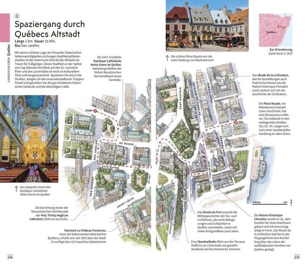 Produktbild: Vis-&agrave;-Vis Reisef&uuml;hrer Kanada