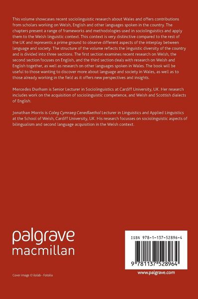 Produktbild: Sociolinguistics in Wales