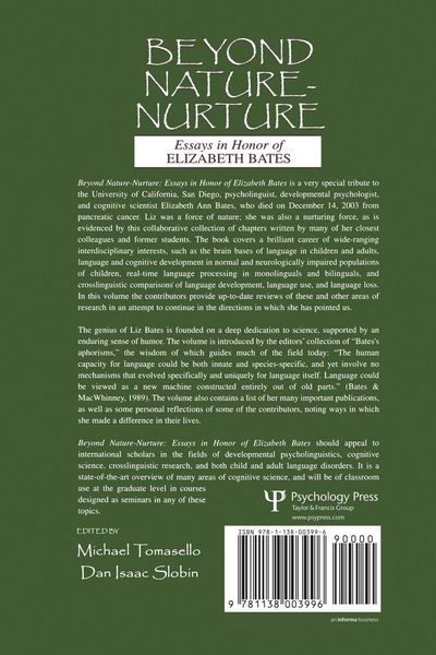 Produktbild: Beyond Nature-Nurture
