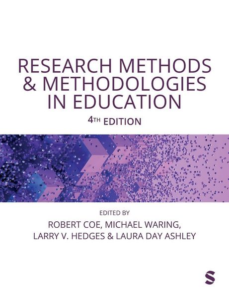 Produktbild: Research Methods and Methodologies in Education (Fourth Edition)