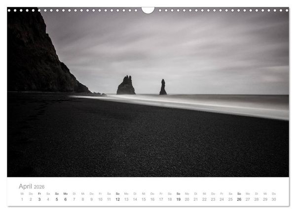 Produktbild: Island - Iceland Impressionen (Wandkalender 2026 DIN A3 quer), CALVENDO Monatskalender