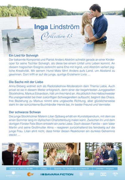 Produktbild: Inga Lindstr&ouml;m Collection 13 [3 DVDs im Schuber]