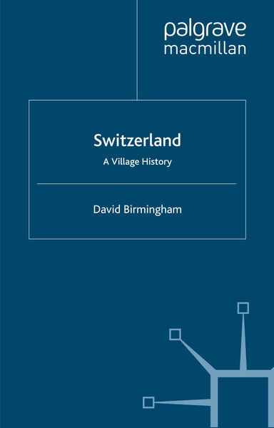 Produktbild: Switzerland: A Village History
