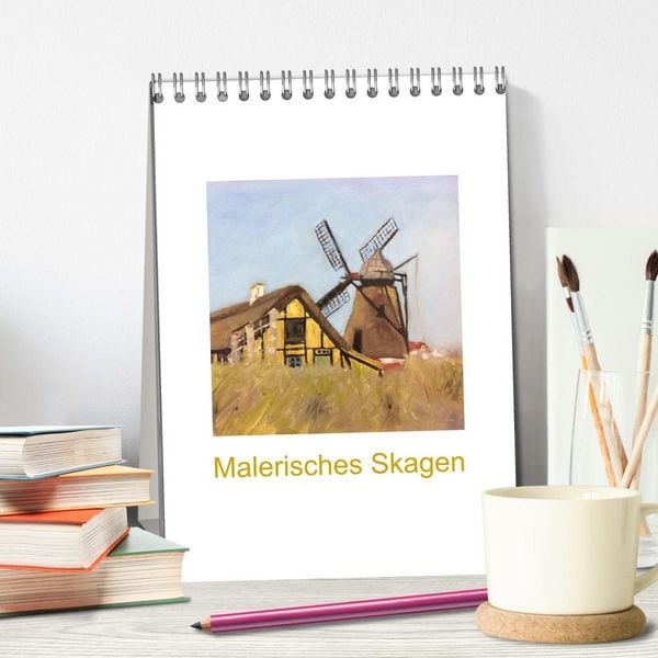 Produktbild: Malerisches Skagen (Tischkalender 2027 DIN A5 hoch), CALVENDO Monatskalender