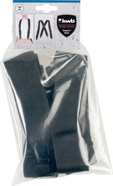 Produktbild: Kwb 908110 Hosentr&auml;ger Schwarz