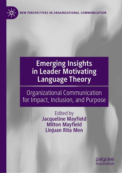 Produktbild: Emerging Insights in Leader Motivating Language Theory